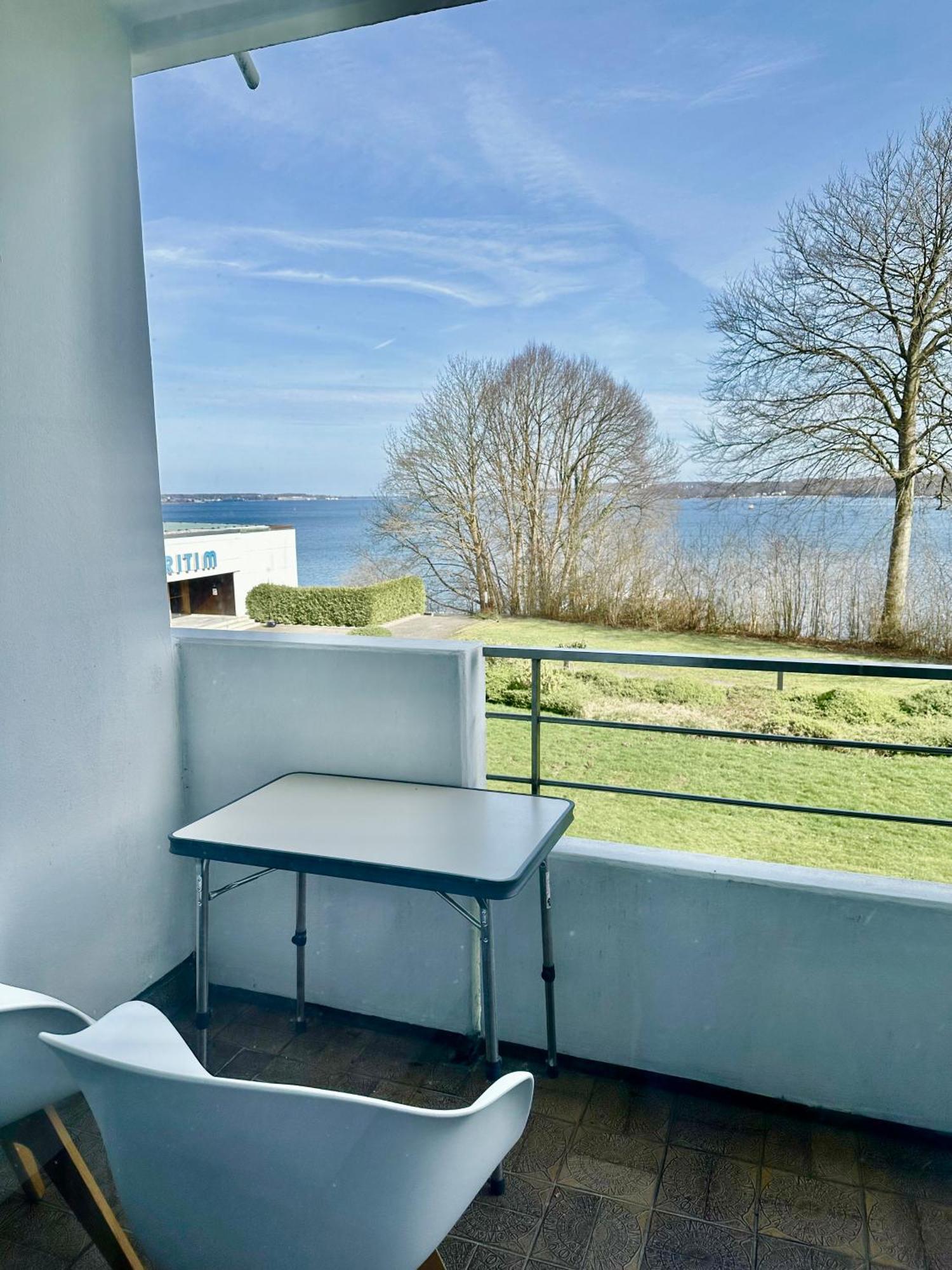 Appartement Mit Traumhaftem Kieler Foerde Blick Esterno foto