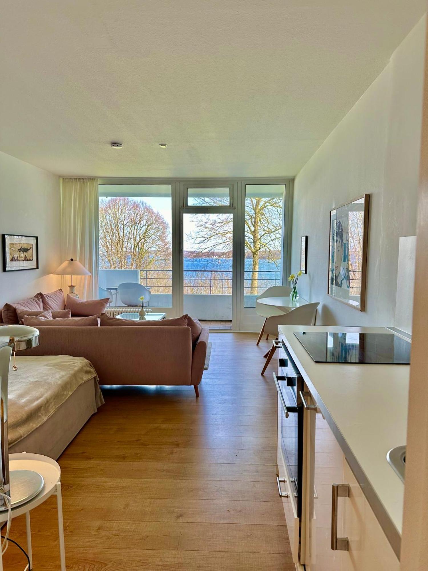 Appartement Mit Traumhaftem Kieler Foerde Blick Esterno foto